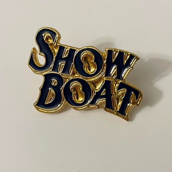 Vintage Show Boat Pin Broadway Musical Pin - Picture 3 of 9